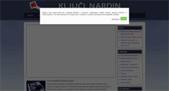 Desktop Screenshot of kljuci-nardin.com